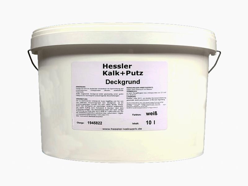 Hessler Deckgrund, Sperrgrund, weiß, 24 Eimer à 10 l auf Palette