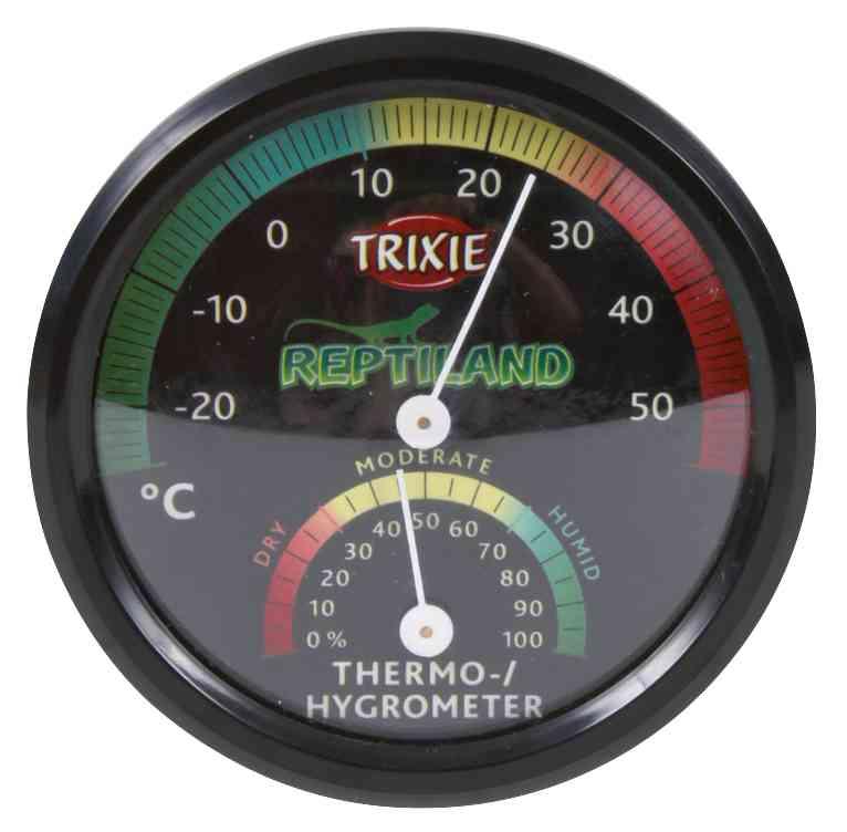 TRIXIE Thermo- / Hygrometer, analog, Ø 7,5 cm