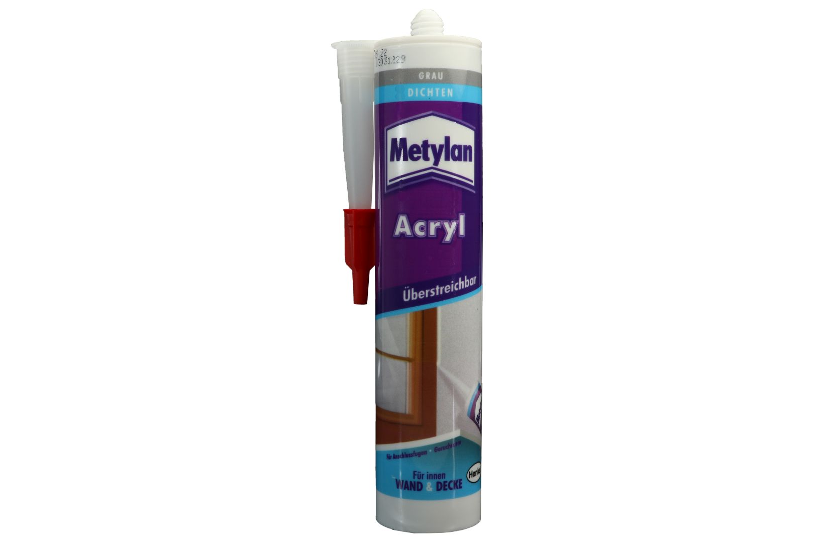 Metylan Acryl für Wand und Decke, innen, 300 ml, grau
