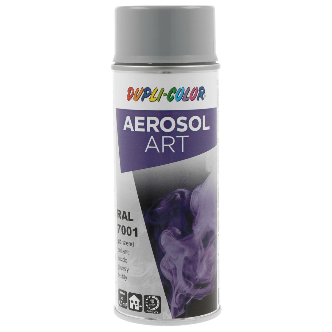 DUPLI-COLOR Aerosol Art RAL 7001 silbergrau glanz, 400 ml