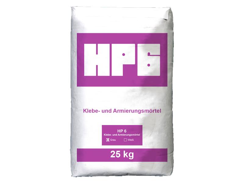 Hessler HP 6, Kalk-Zement-Klebemörtel, Klebe- und Armiermörtel für Dämmplatten, 25 kg auf Palette