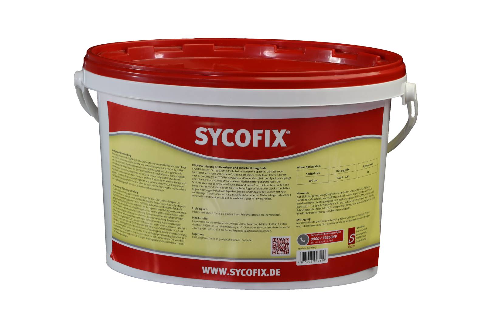 SYCOFIX Fertigspachtel Leicht, 5 kg 