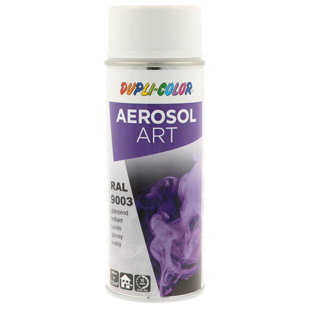 DUPLI-COLOR Aerosol Art RAL 9003 signalweiss glanz, 400 ml