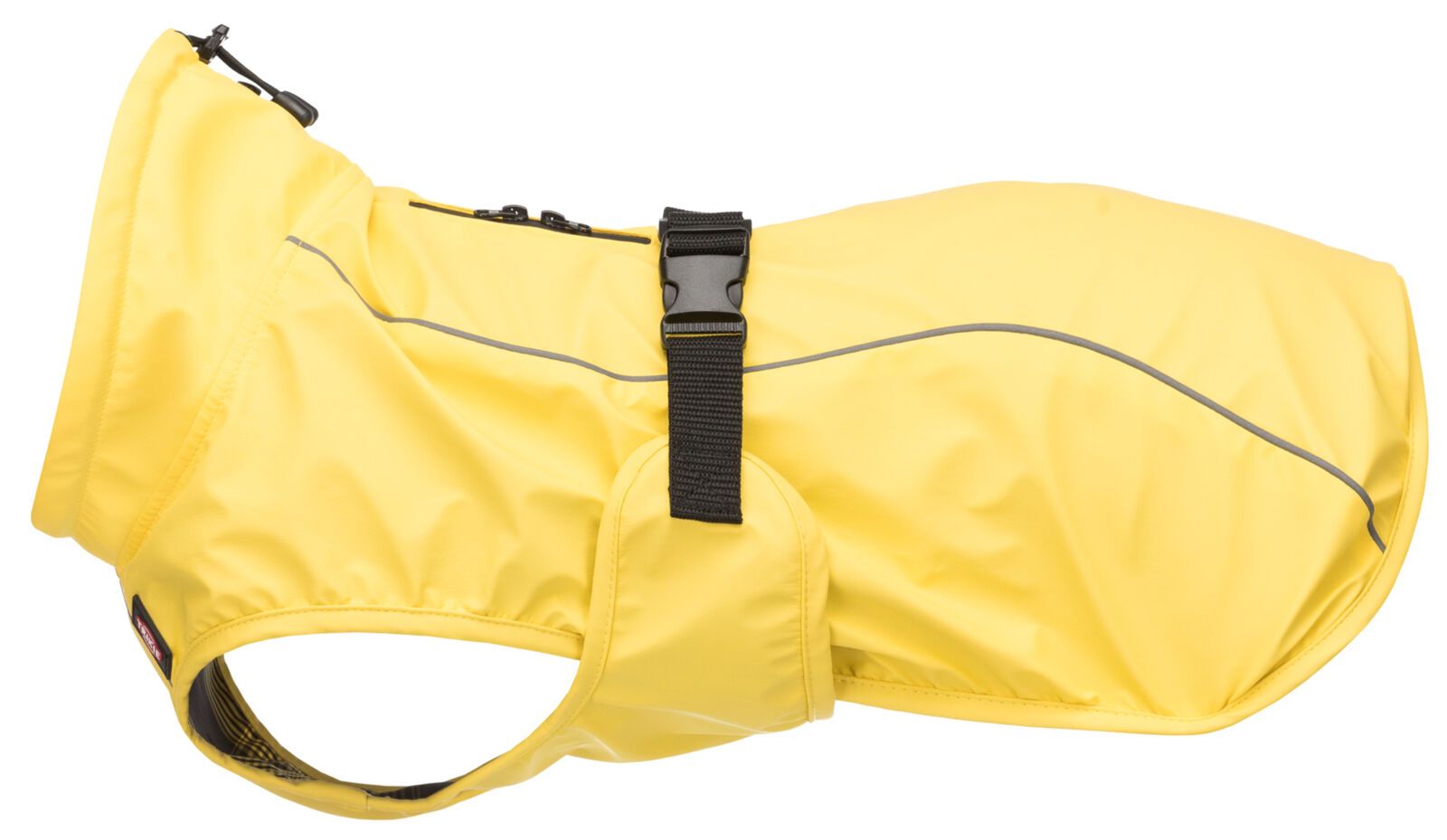 TRIXIE Regenmantel Vimy, XS, Rückenlänge: 25 cm, gelb
