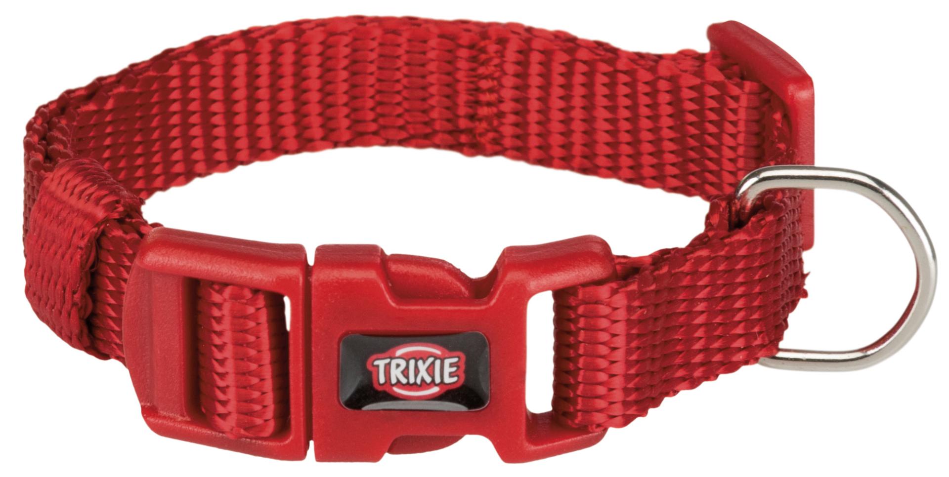 TRIXIE Premium Halsband, XXS–XS: 15–25 cm / 10 mm, rot