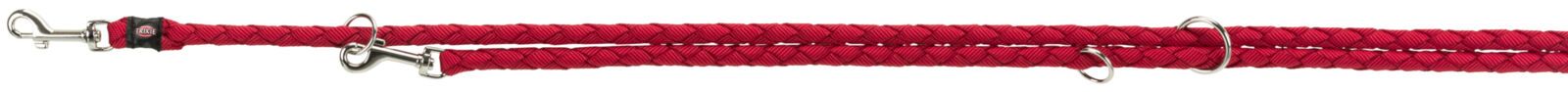 TRIXIE Cavo V-Leine, L–XL: 2,00 m / Ø 18 mm, rot