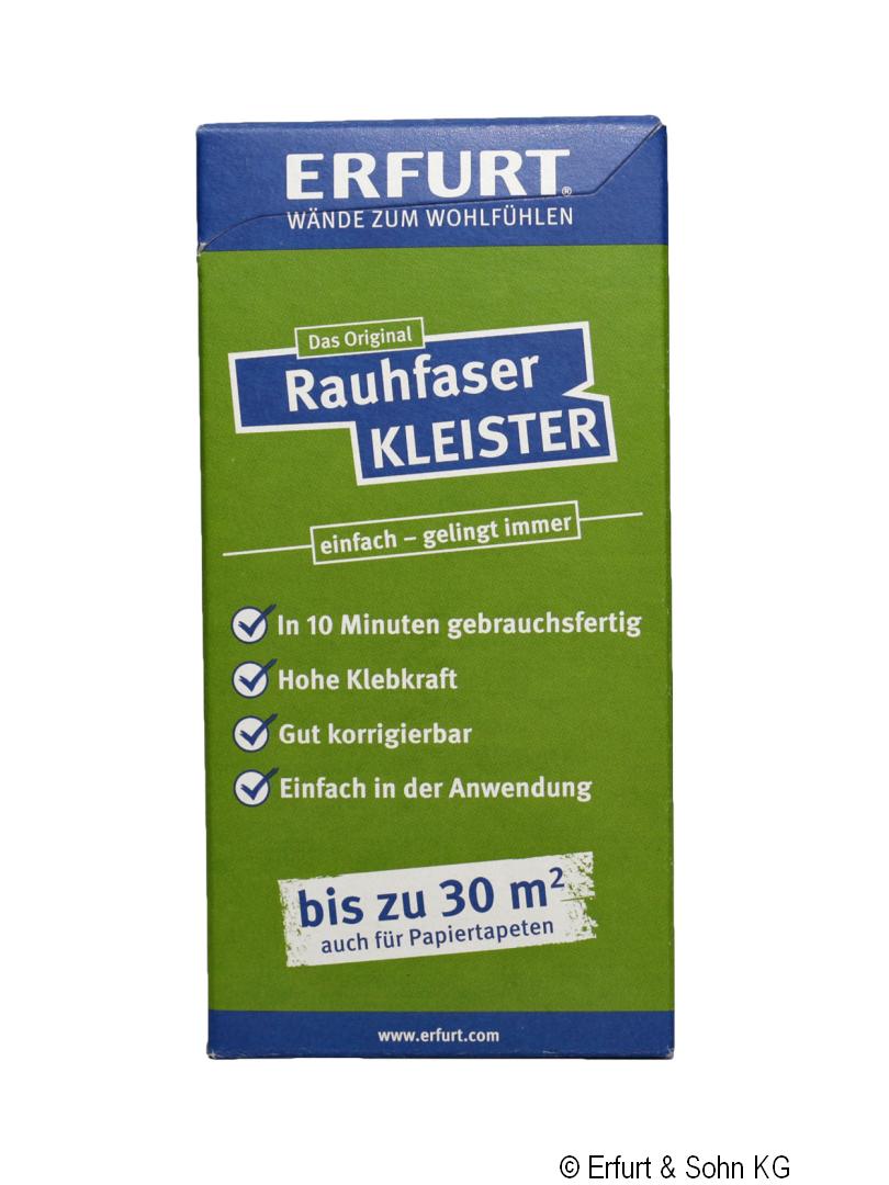 ERFURT "Das Original" Rauhfaser KLEISTER, Päckchen à 200 g