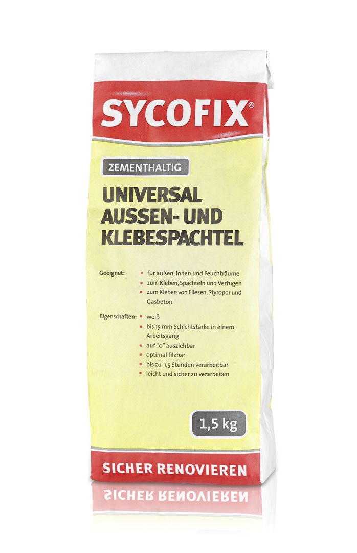 SYCOFIX Universal Außen- und Klebespachtel, 1,5 kg