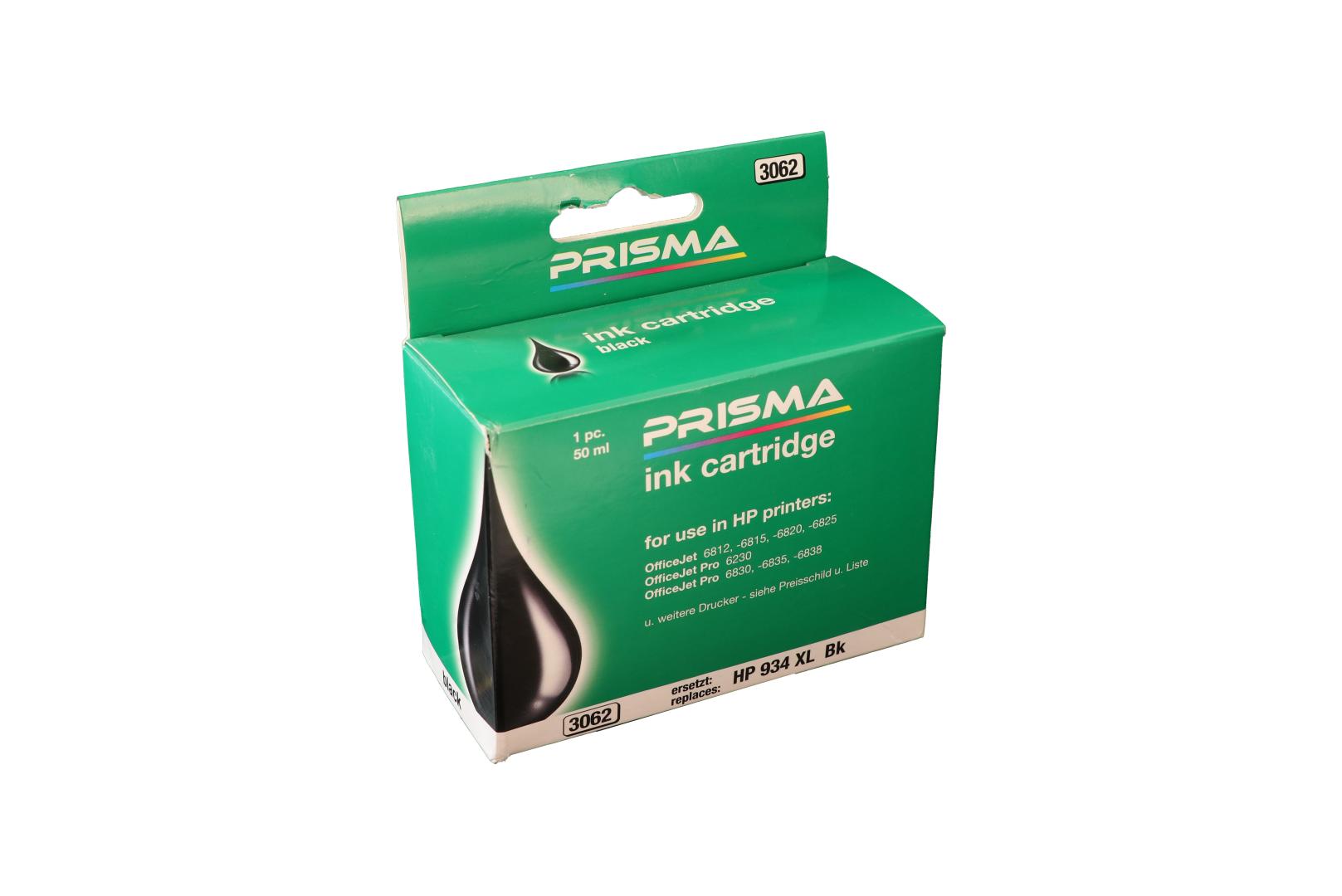 PRISMA 3062 Druckerpatrone für HP Tintenstrahldrucker, schwarz, 50 ml