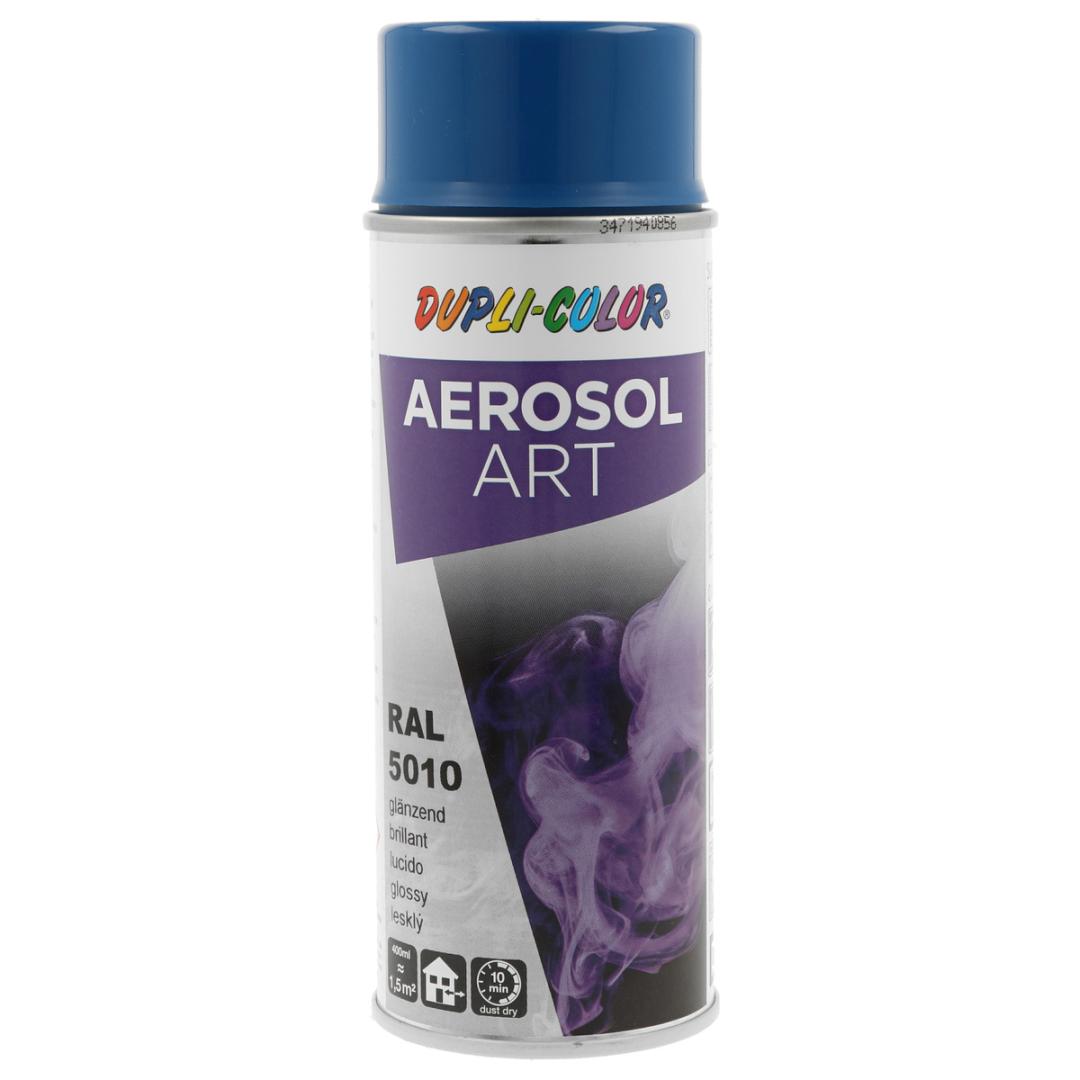 DUPLI-COLOR Aerosol Art RAL 5010 enzianblau glanz, 400 ml
