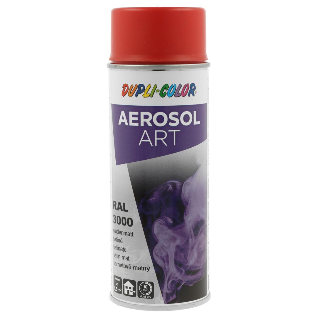 DUPLI-COLOR Aerosol Art RAL 3000 feuerrot seidenmatt, 400 ml