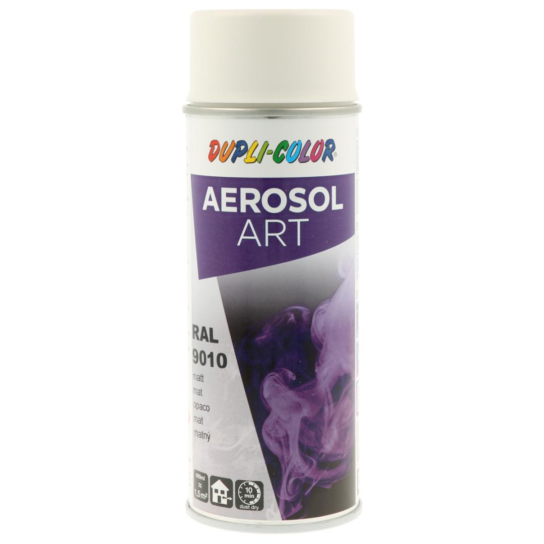 DUPLI-COLOR Aerosol Art RAL 9010 reinweiss matt, 400 ml