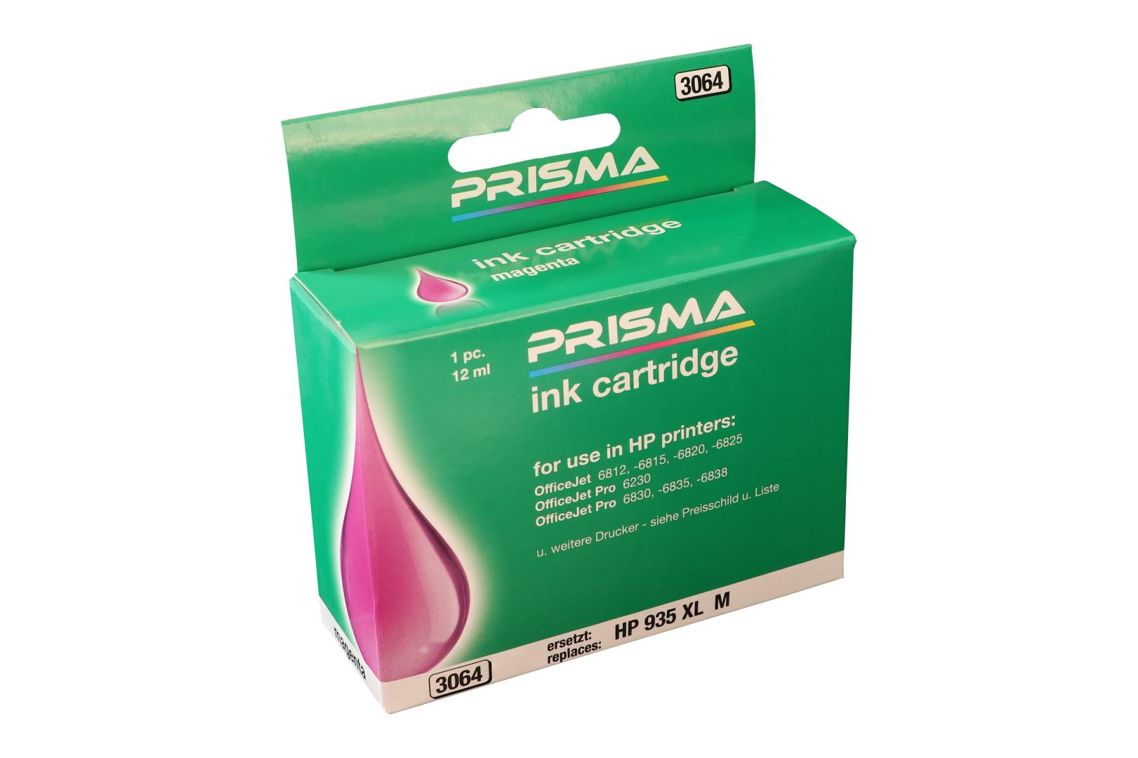 PRISMA 3064 Druckerpatrone für HP Tintenstrahldrucker, color, 12 ml