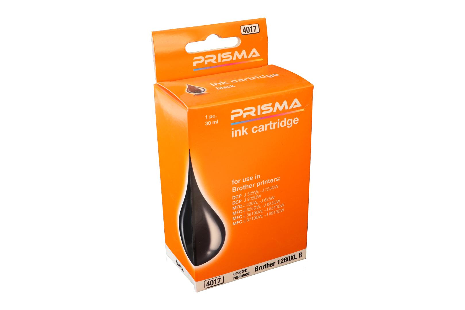 PRISMA 4017 Druckerpatrone für Brother Tintenstrahldrucker, schwarz, 30 ml