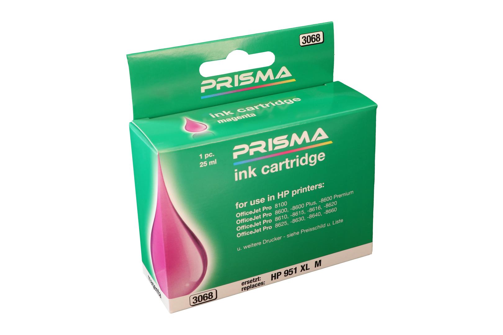 PRISMA 3068 Druckerpatrone für HP Tintenstrahldrucker, magenta, 25 ml