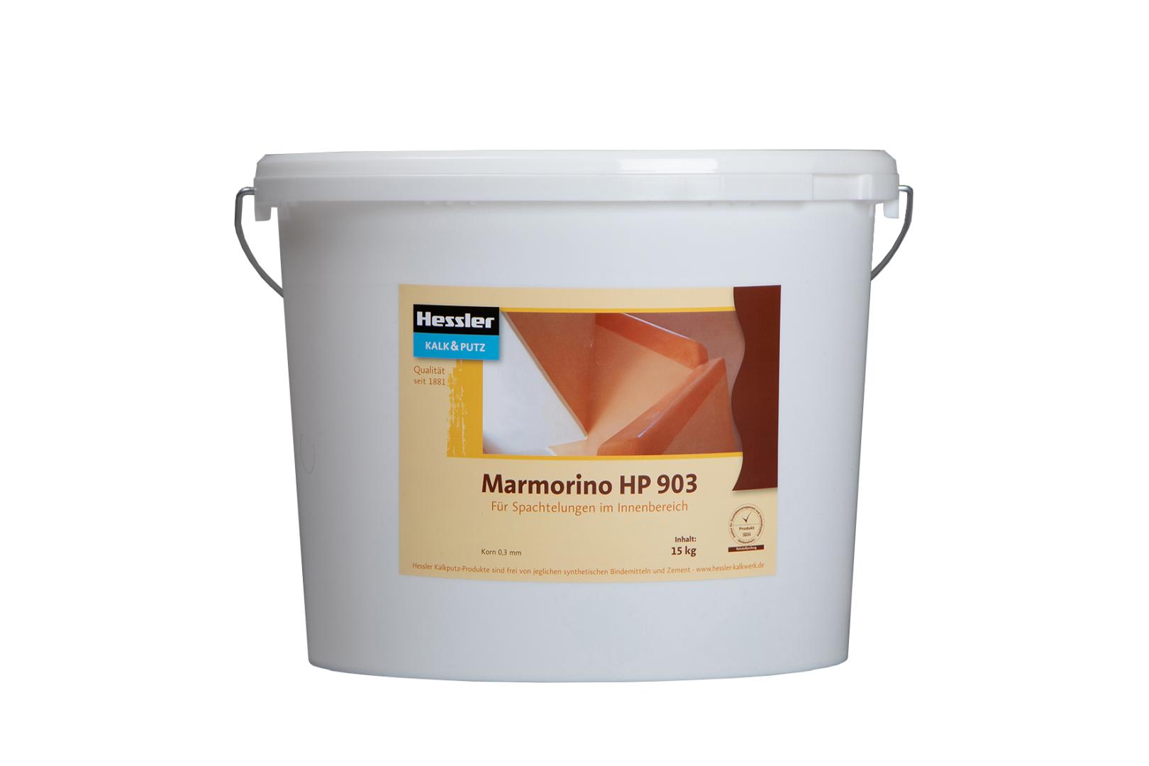 Hessler HP 903 Marmorino, 0,3 mm Körnung, 24 Eimer à 15 kg auf Palette
