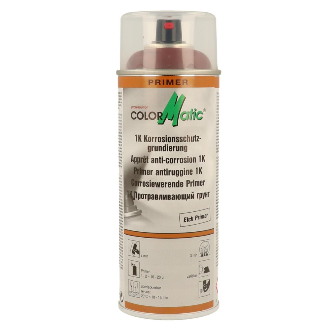ColorMatic 1K Korrosionsschutzgrundierung rotbraun, 400 ml