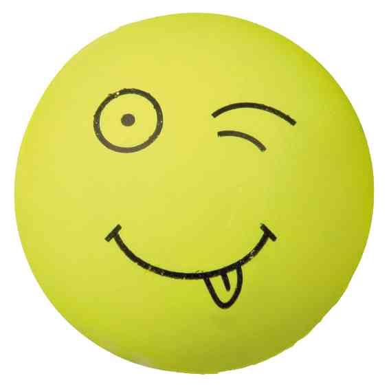 TRIXIE Smiley Ball, schwimmt, Moosgummi, Ø 6 cm