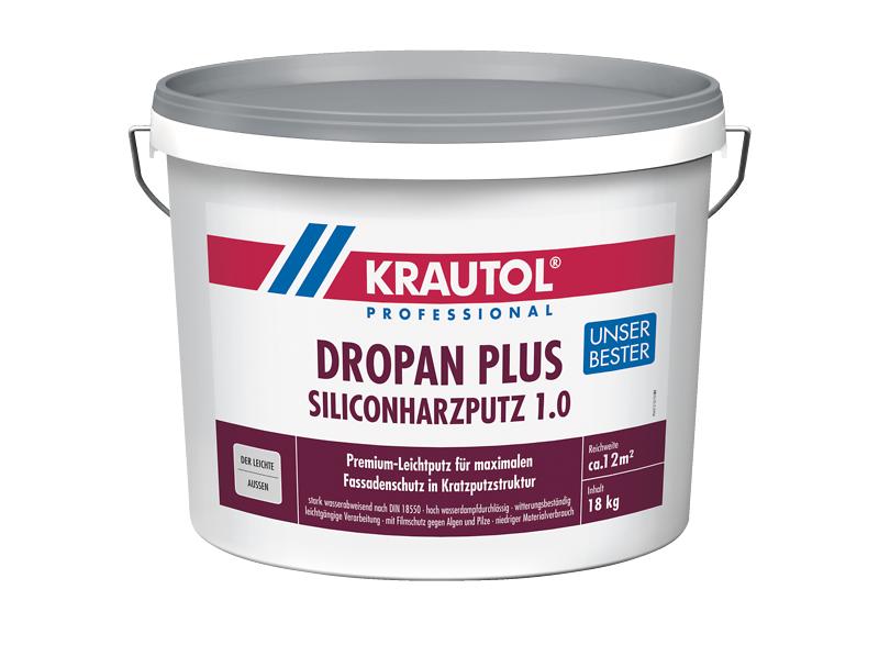 KRAUTOL Dropan PLUS Siliconputz K 1.0 weiß, auch Tönbasis, 18 kg