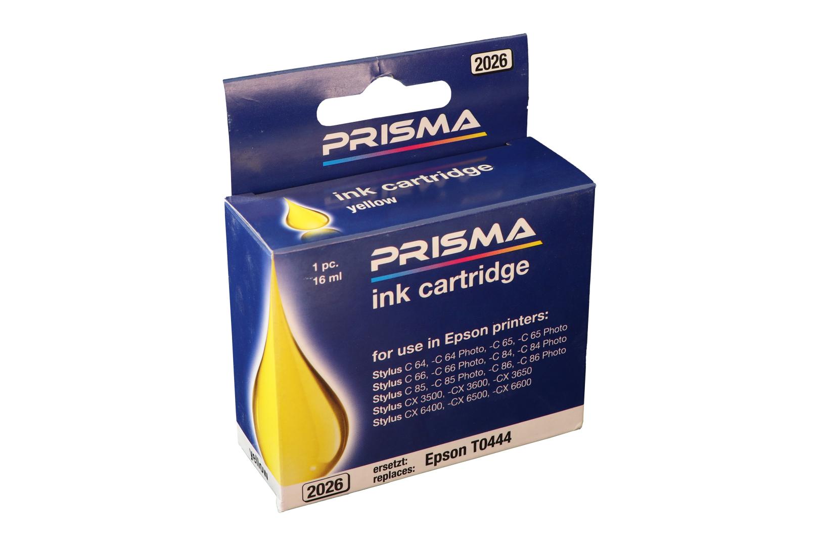 PRISMA 2026 Druckerpatrone für Epson Tintenstrahldrucker, yellow, 16 ml