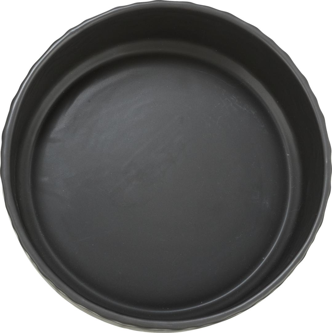 TRIXIE Napf, Keramik, 0,9 l / Ø 16 cm, schwarz