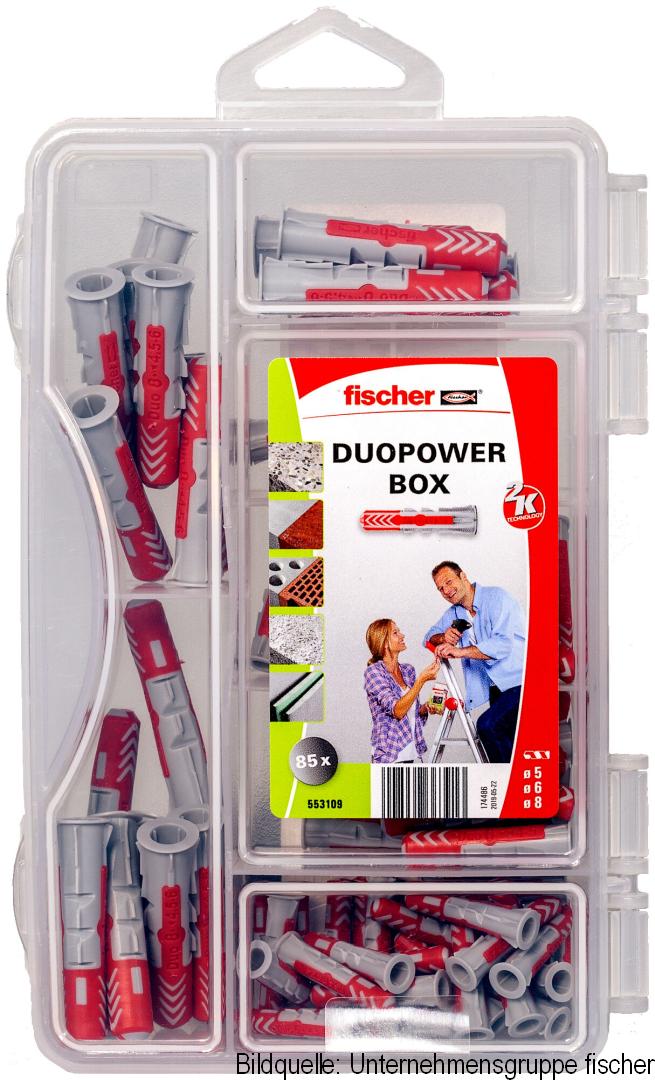 fischer DuoPower-Box mini, 85-teilig