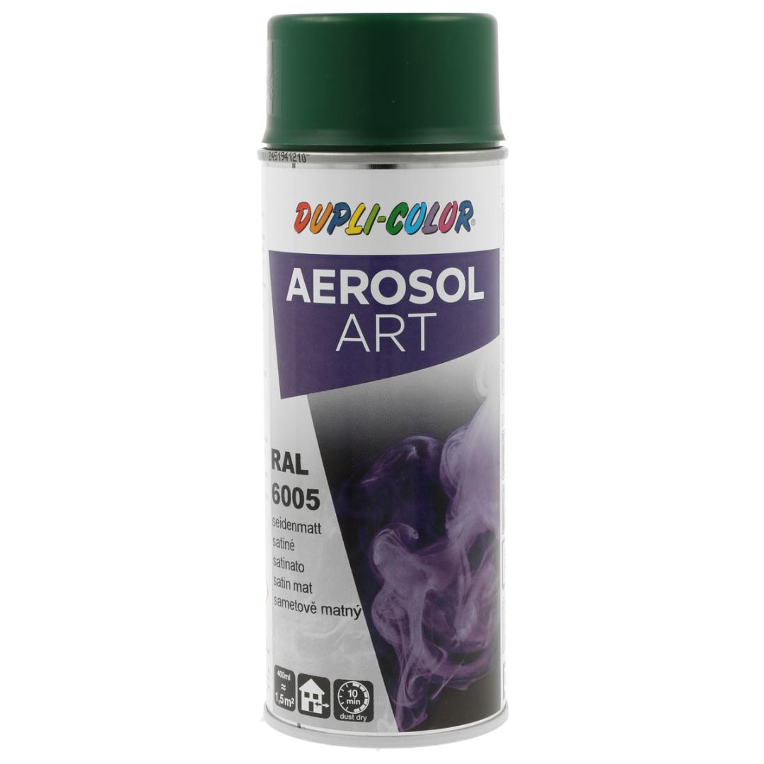 DUPLI-COLOR Aerosol Art RAL 6005 moosgrün seidenmatt, 400 ml