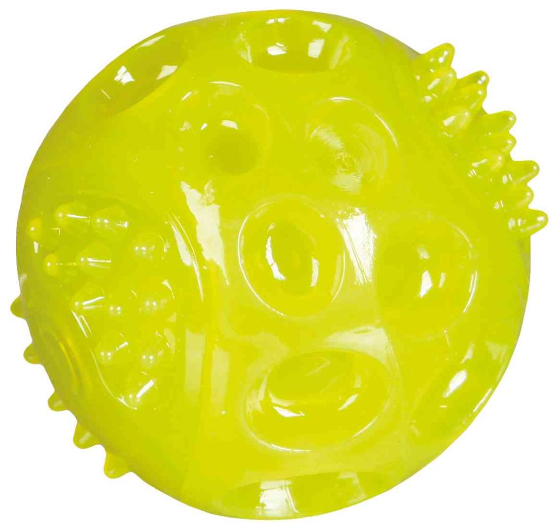 TRIXIE Blinkball, geräuschlos, schwimmt, TPR, Ø 6 cm