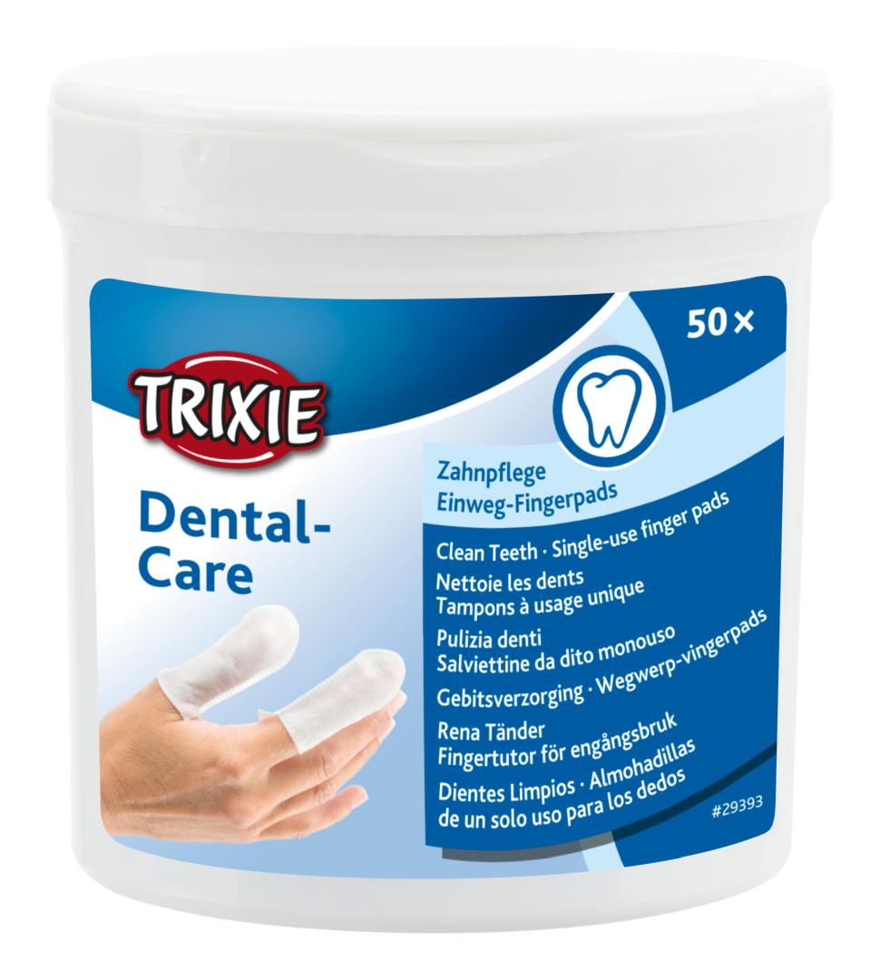 TRIXIE Dental Care Zahnpflege, Fingerpads, 50 Stück