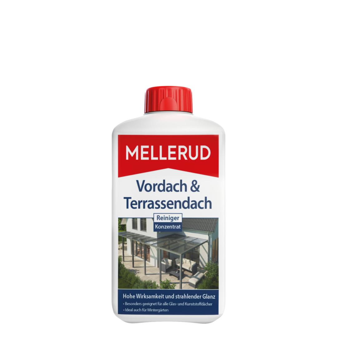 MELLERUD Vordach + Terrassendach Reiniger Konzentrat, 1,0 l Flasche