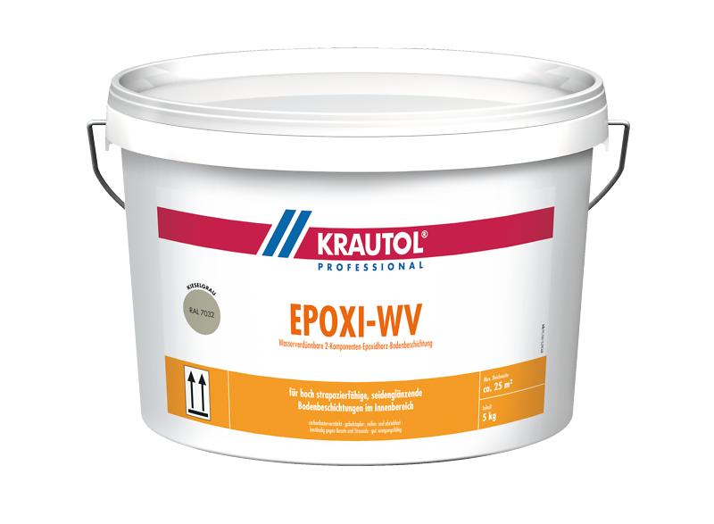 KRAUTOL EPOXI WV 2-K Bodensiegel kieselgrau, 45 x 5 kg auf Palette
