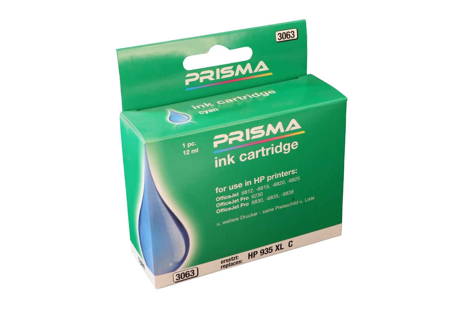 PRISMA 3063 Druckerpatrone für HP Tintenstrahldrucker, color, 12 ml