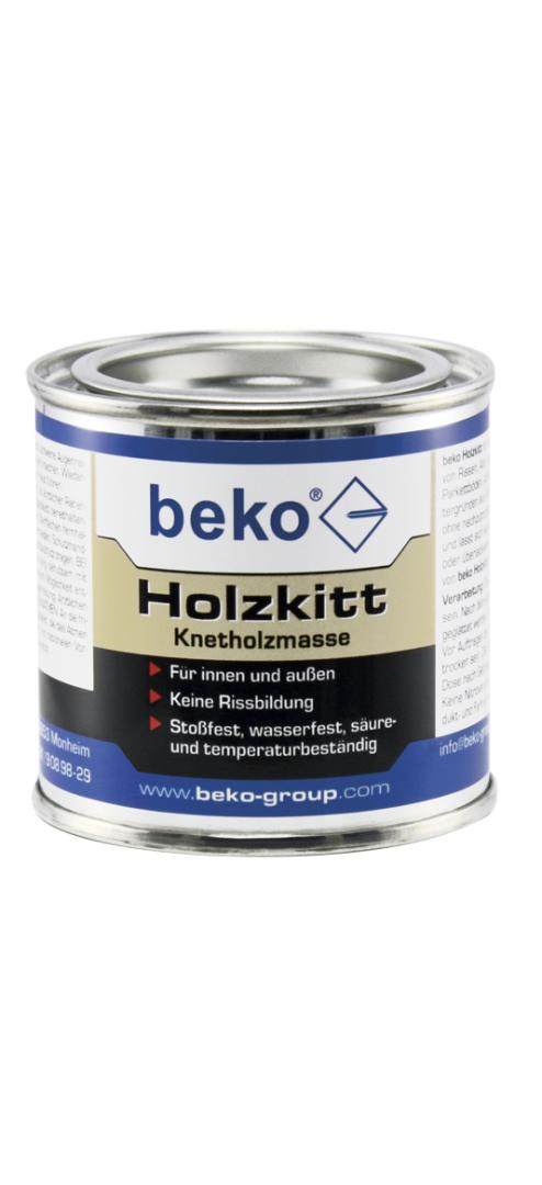 beko Holzkitt, Knetholzmasse, buche-dunkel, 110 g