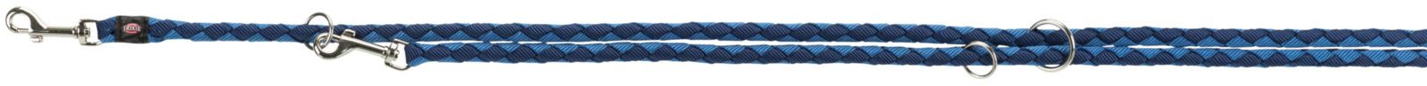 TRIXIE Cavo V-Leine, S–M: 2,00 m / Ø 12 mm, indigo / royalblau