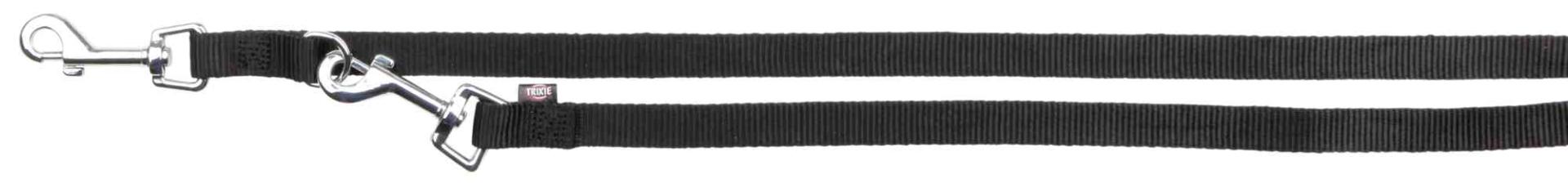 TRIXIE Classic V-Leine, XS–S: 2,00 m / 15 mm, schwarz