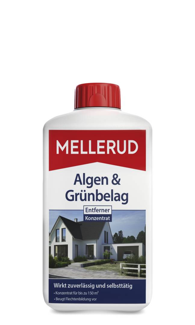 MELLERUD Algen & Grünbelag Entferner Konzentrat, 1,0 l