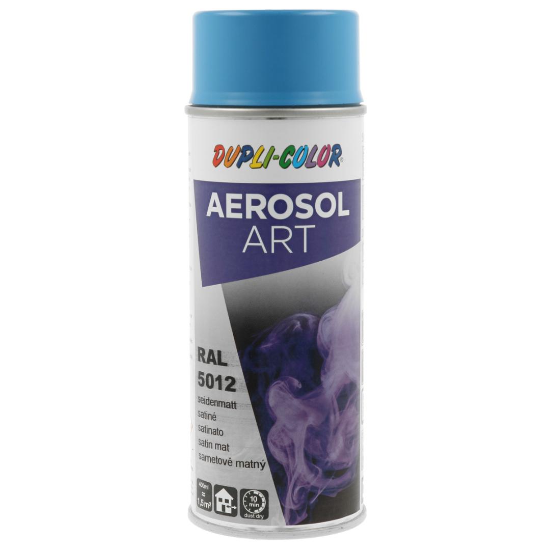DUPLI-COLOR Aerosol Art RAL 5012 lichtblau seidenmatt, 400 ml