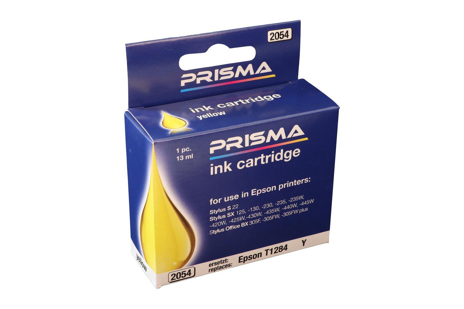 PRISMA 2054 Druckerpatrone für Epson Tintenstrahldrucker, yellow, 13 ml