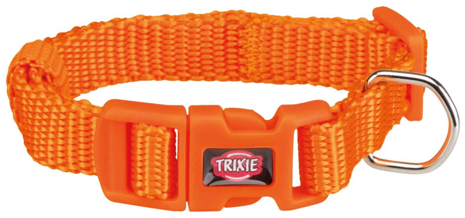 TRIXIE Premium Halsband, XXS–XS: 15–25 cm / 10 mm, papaya