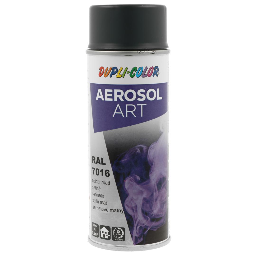 DUPLI-COLOR Aerosol Art RAL 7016 anthrazitgrau seidenmatt, 400 ml