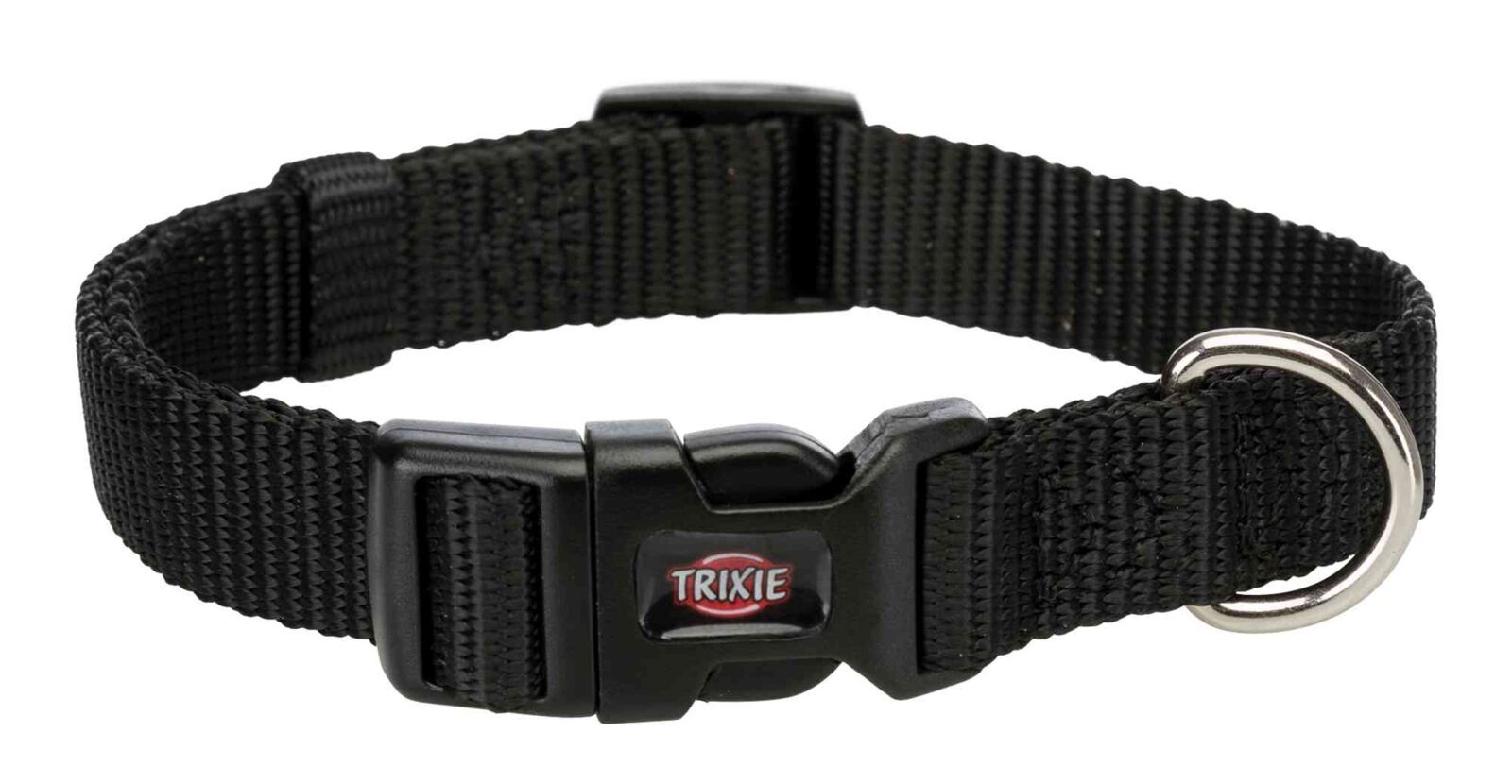 TRIXIE Premium Halsband, S: 25–40 cm / 15 mm, schwarz