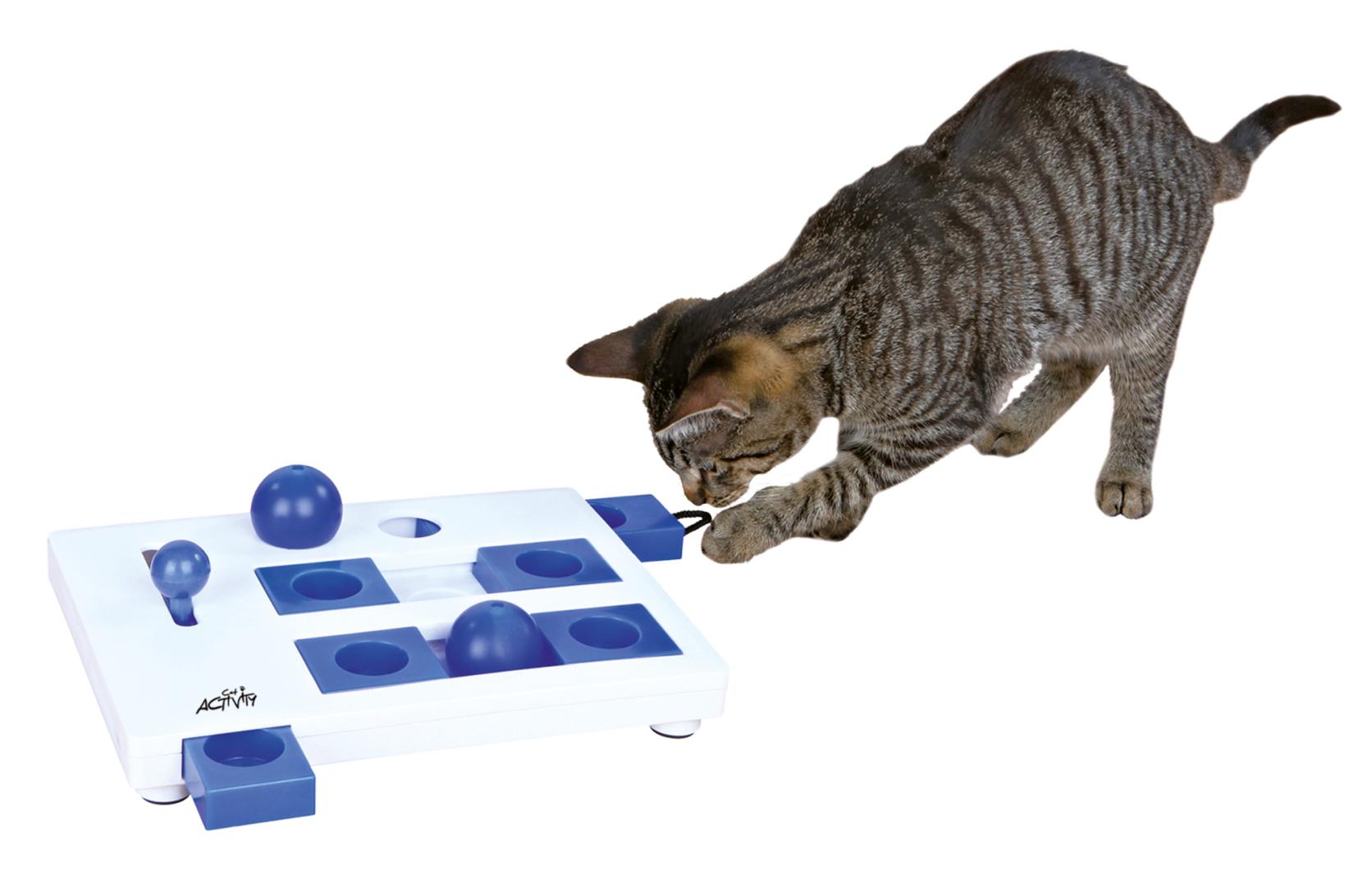 TRIXIE Cat Activity Strategie-Spiel Brain Mover, 25 x 20 cm
