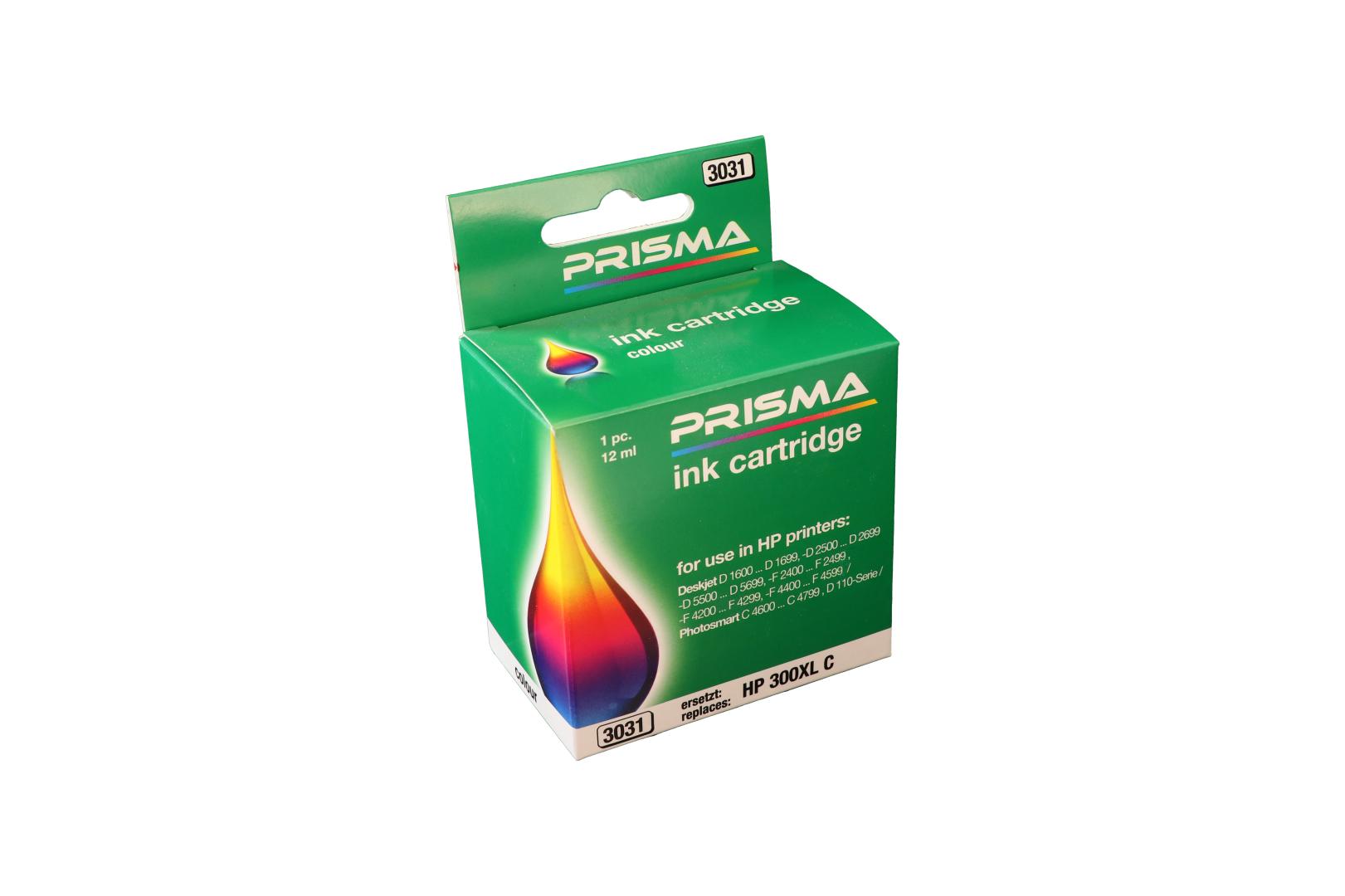PRISMA 3031 Druckerpatrone für HP Tintenstrahldrucker, cyan, 12 ml