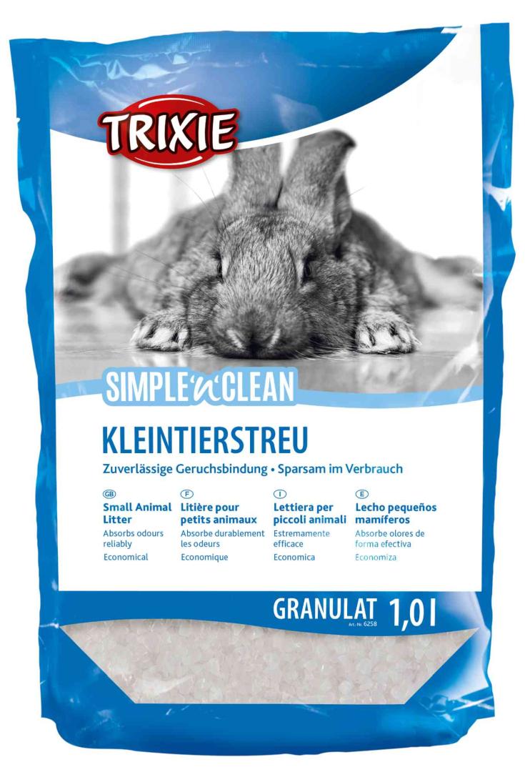 TRIXIE Simple'n'Clean Granulat Silikatstreu, 400 g, 1 l