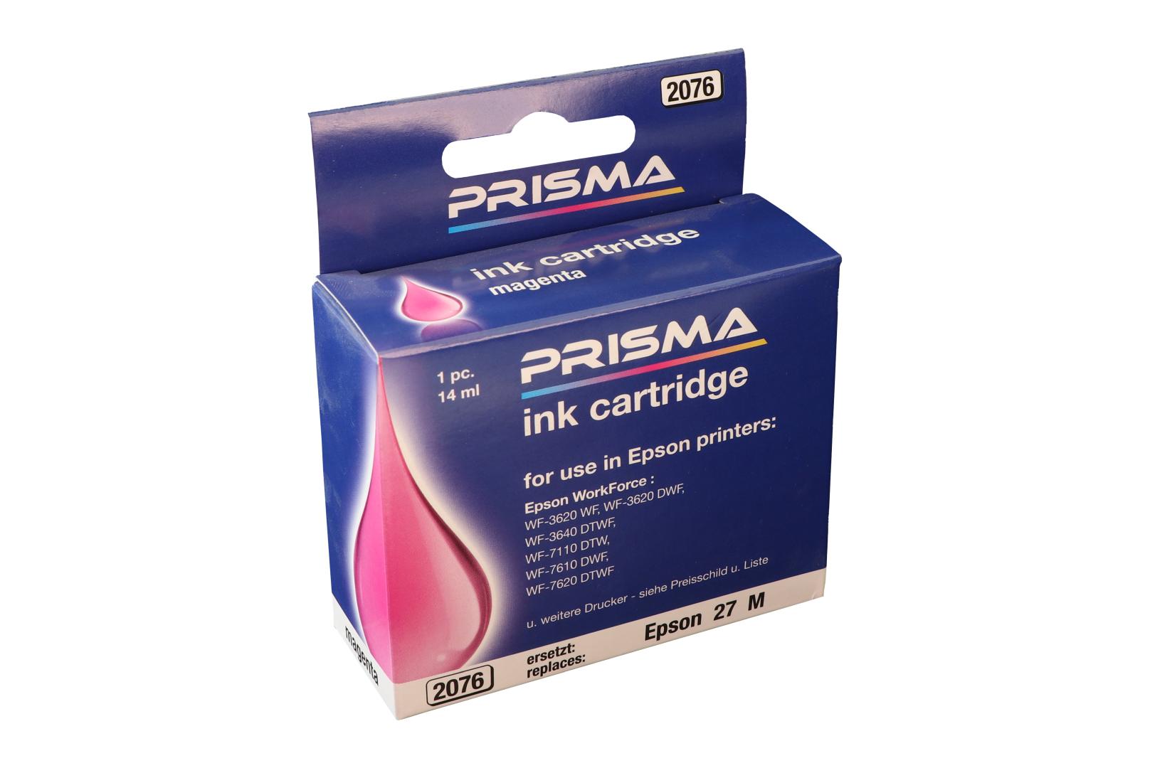 PRISMA 2076 Druckerpatrone für Epson Tintenstrahldrucker, magenta, 14 ml