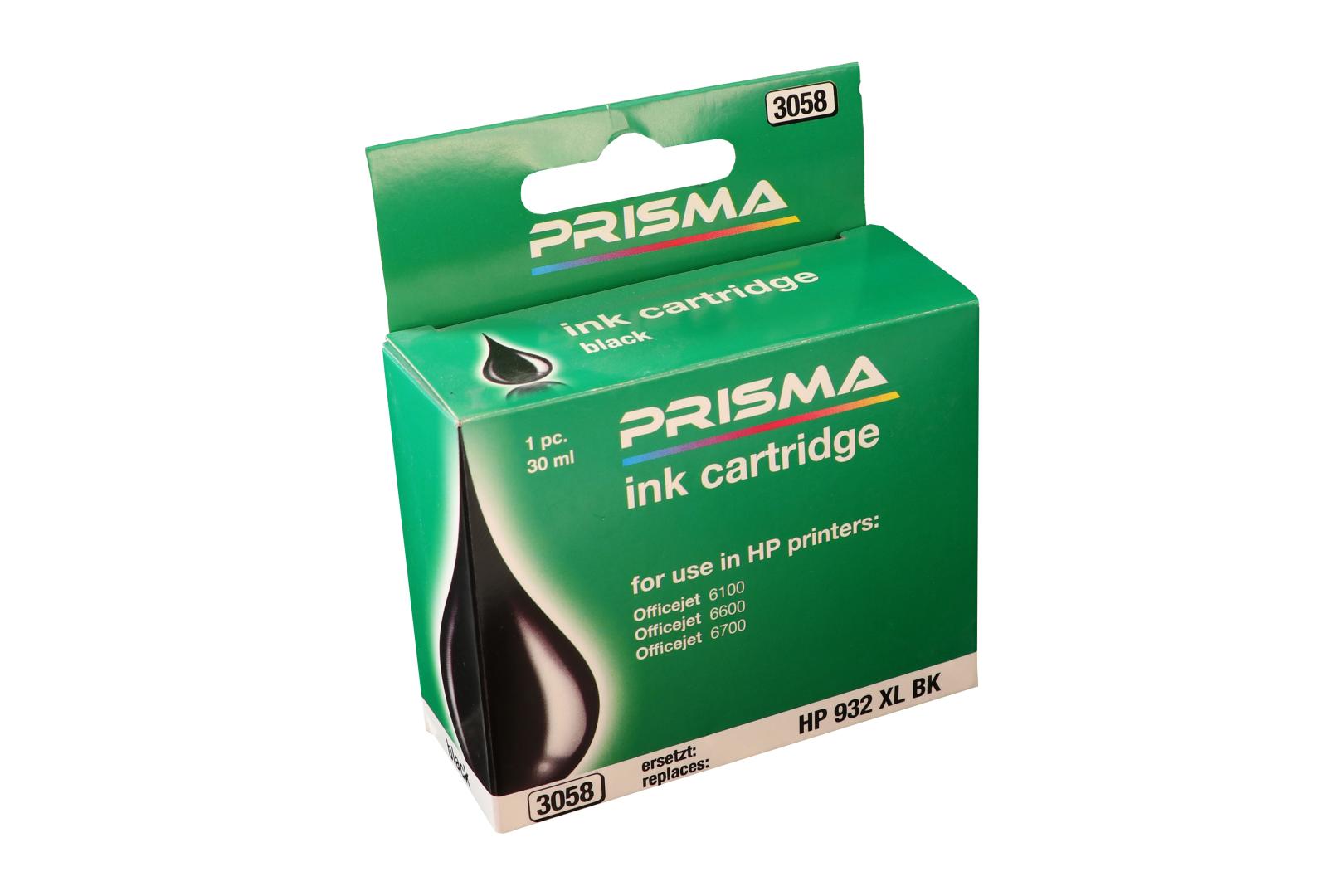 PRISMA 3058 Druckerpatrone für HP Tintenstrahldrucker, schwarz, 30 ml