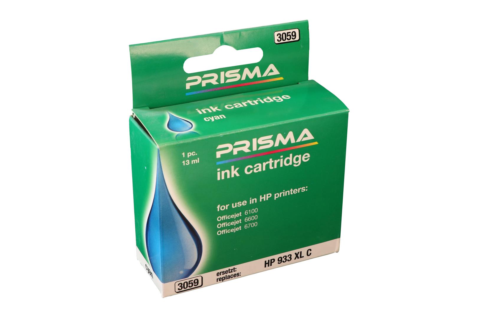 PRISMA 3059 Druckerpatrone für HP Tintenstrahldrucker, cyan, 13 ml