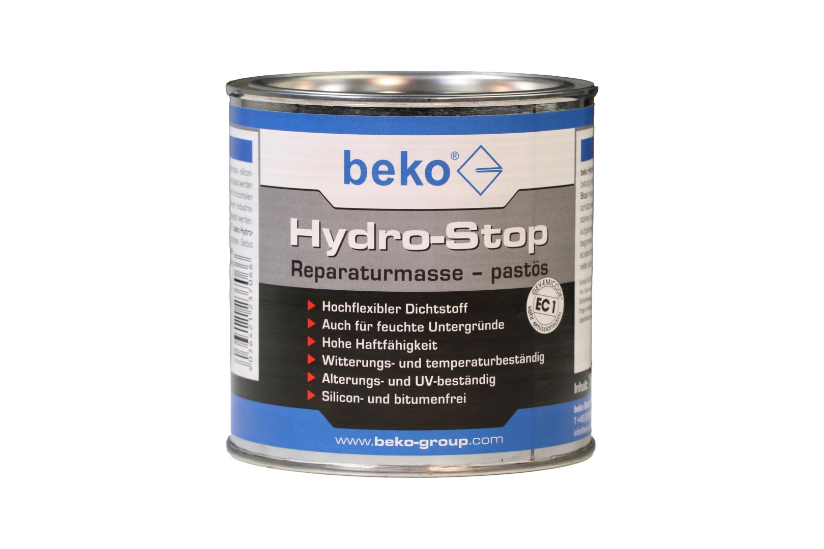 beko Hydro-Stop, Reparaturmasse, pastös, 1 kg