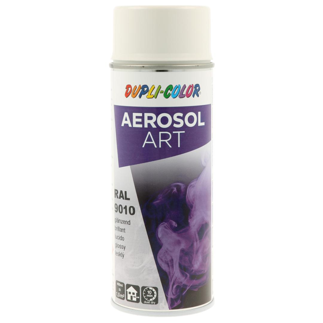 DUPLI-COLOR Aerosol Art RAL 9010 reinweiss glanz, 400 ml