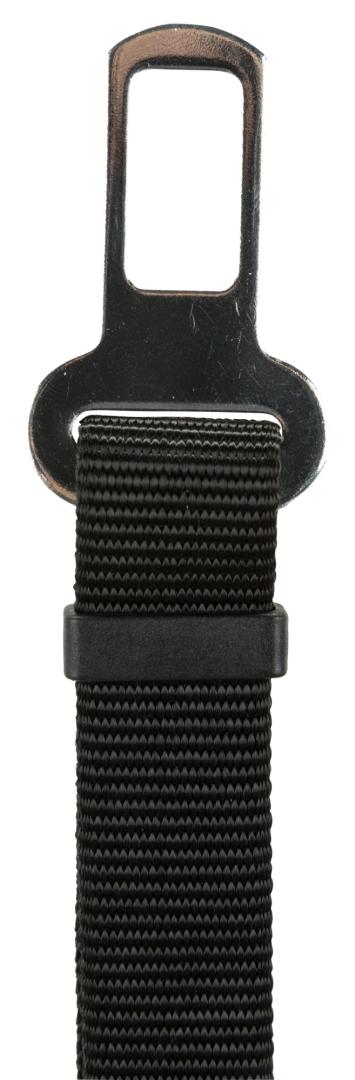 TRIXIE Anschnallgurt für Auto-Geschirre, S–M: 45–70 cm / 25 mm, schwarz